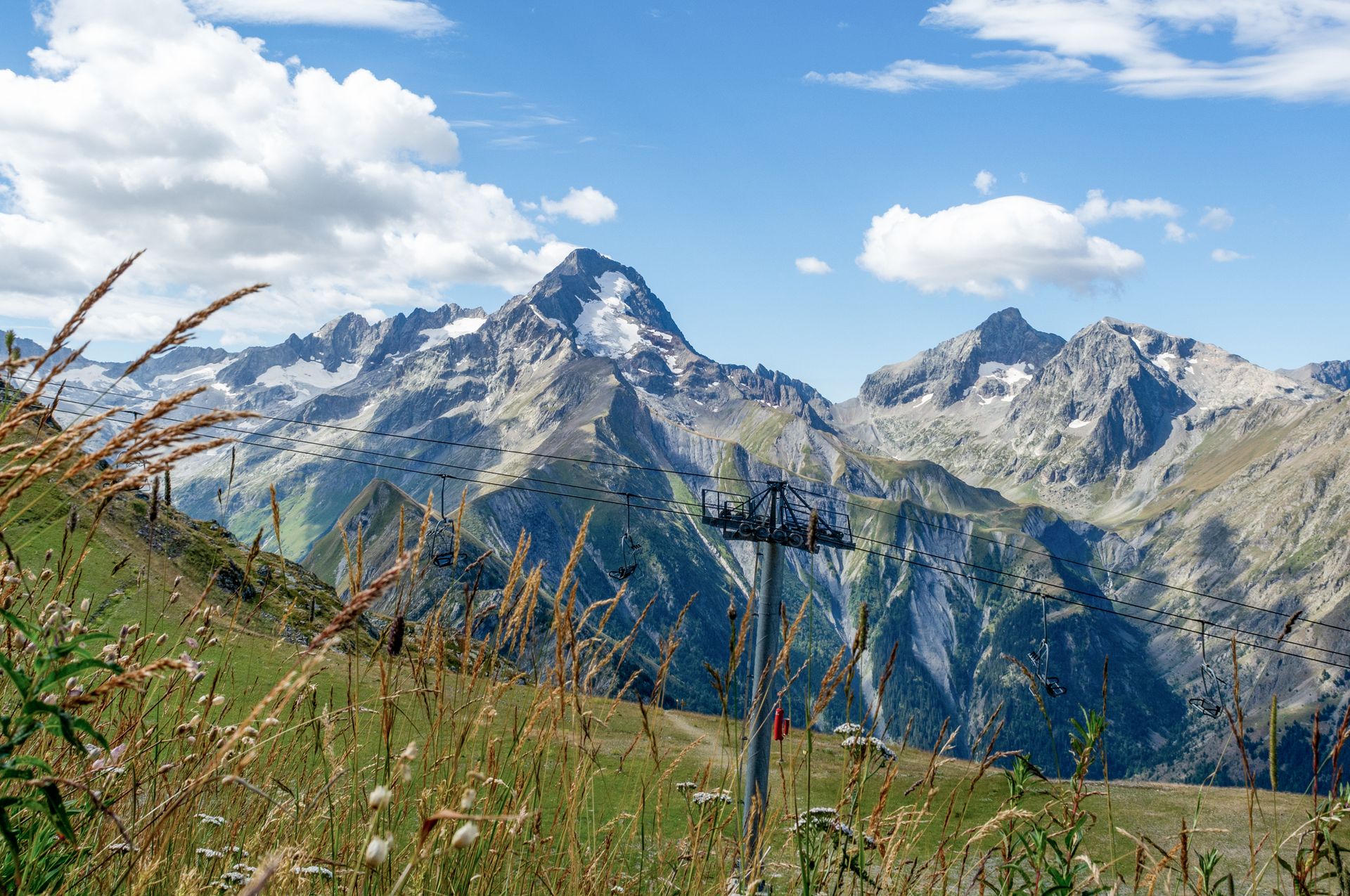 L'été dans les montagnes des Deux Alpes