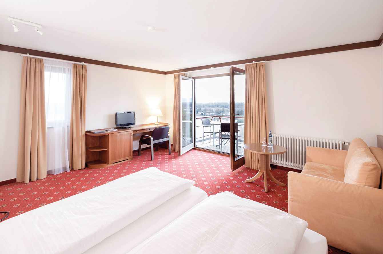 Doppelzimmer Komfort Rheinblick