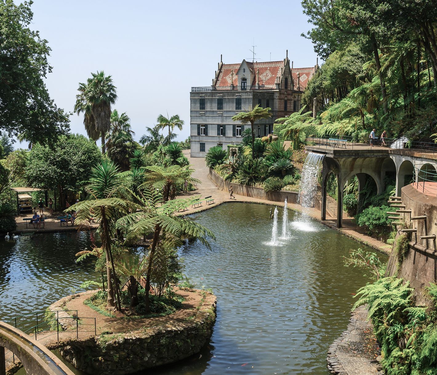 Monte Palace Tropischer Garten als farbenfrohes Naturparadies