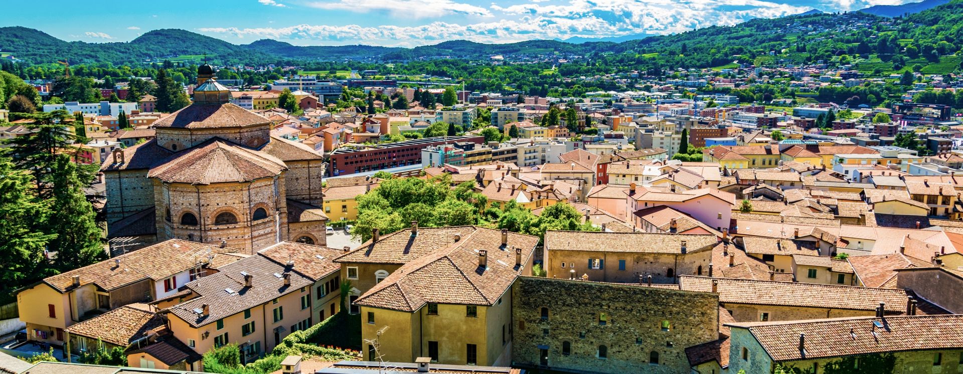 Blick über Mendrisio