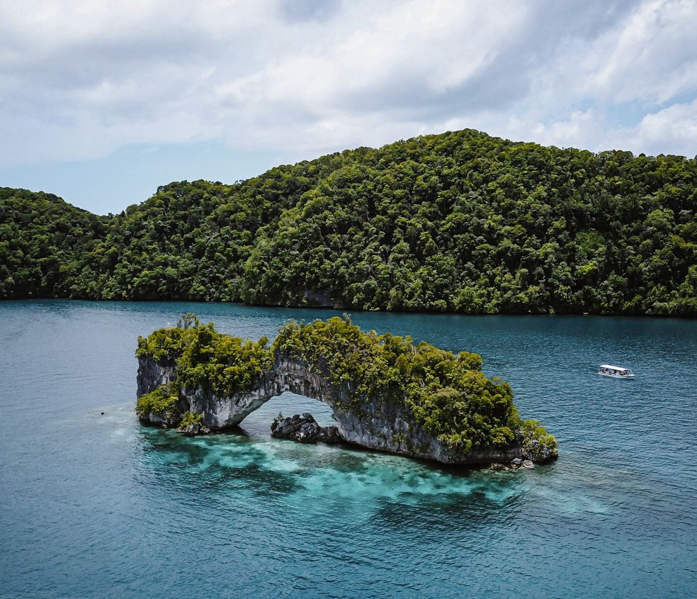 The Palau Natural Arch