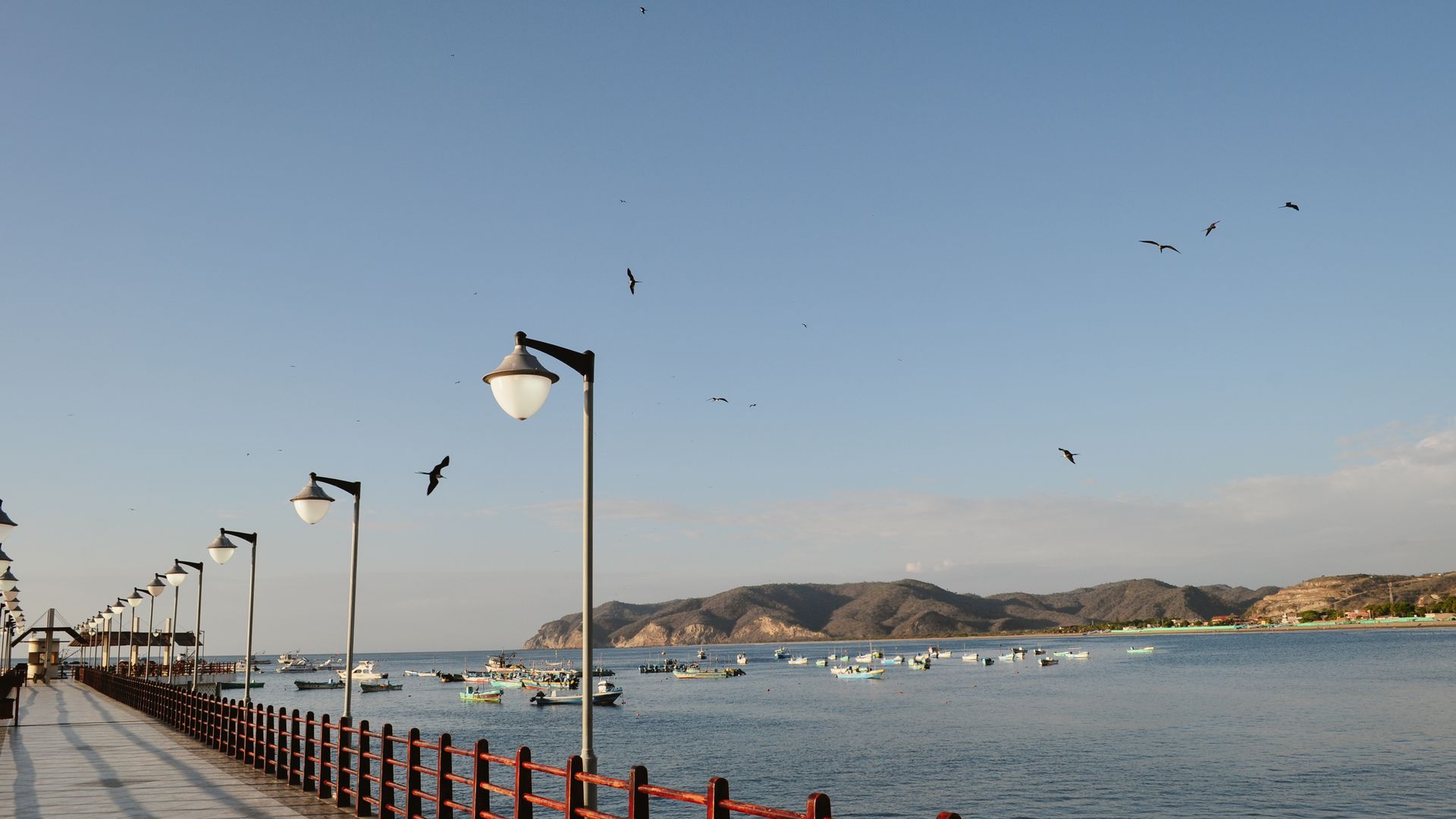 An der Küste angekommen