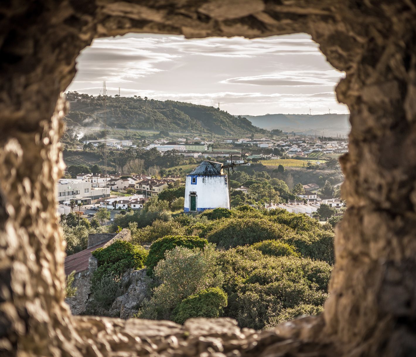 Die Stadtmauer, das Aquädukt und die Burg: geschichtsträchtiges Obidos