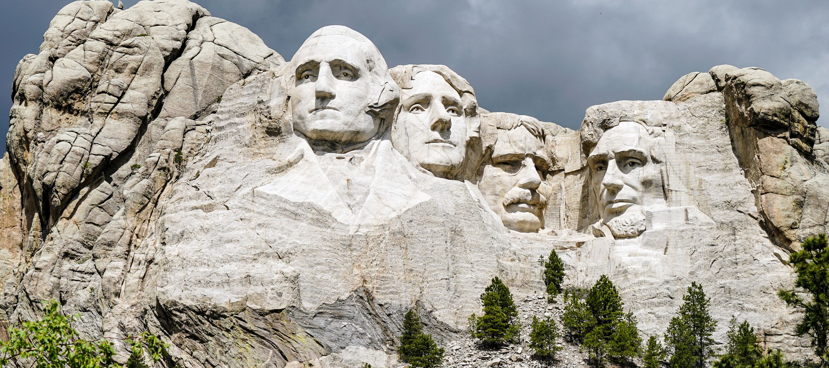 Der Mount Rushmore befindet sich in der Nähe von Rapid City.