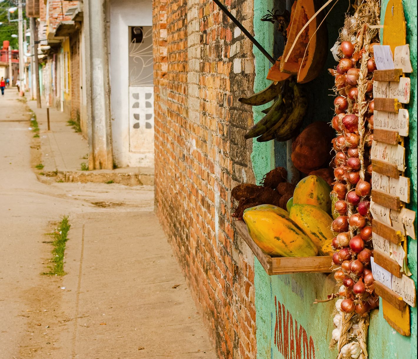 Fruchtiger Snack in Trinidad