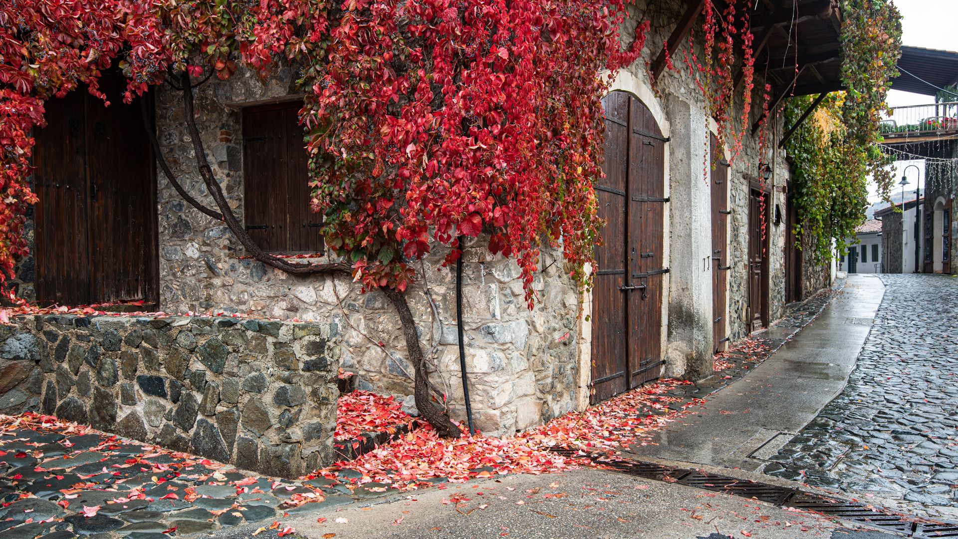Petites maisons traditionnelles à Kalopanayiotis