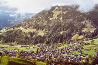 Ortszentrum von Lenk