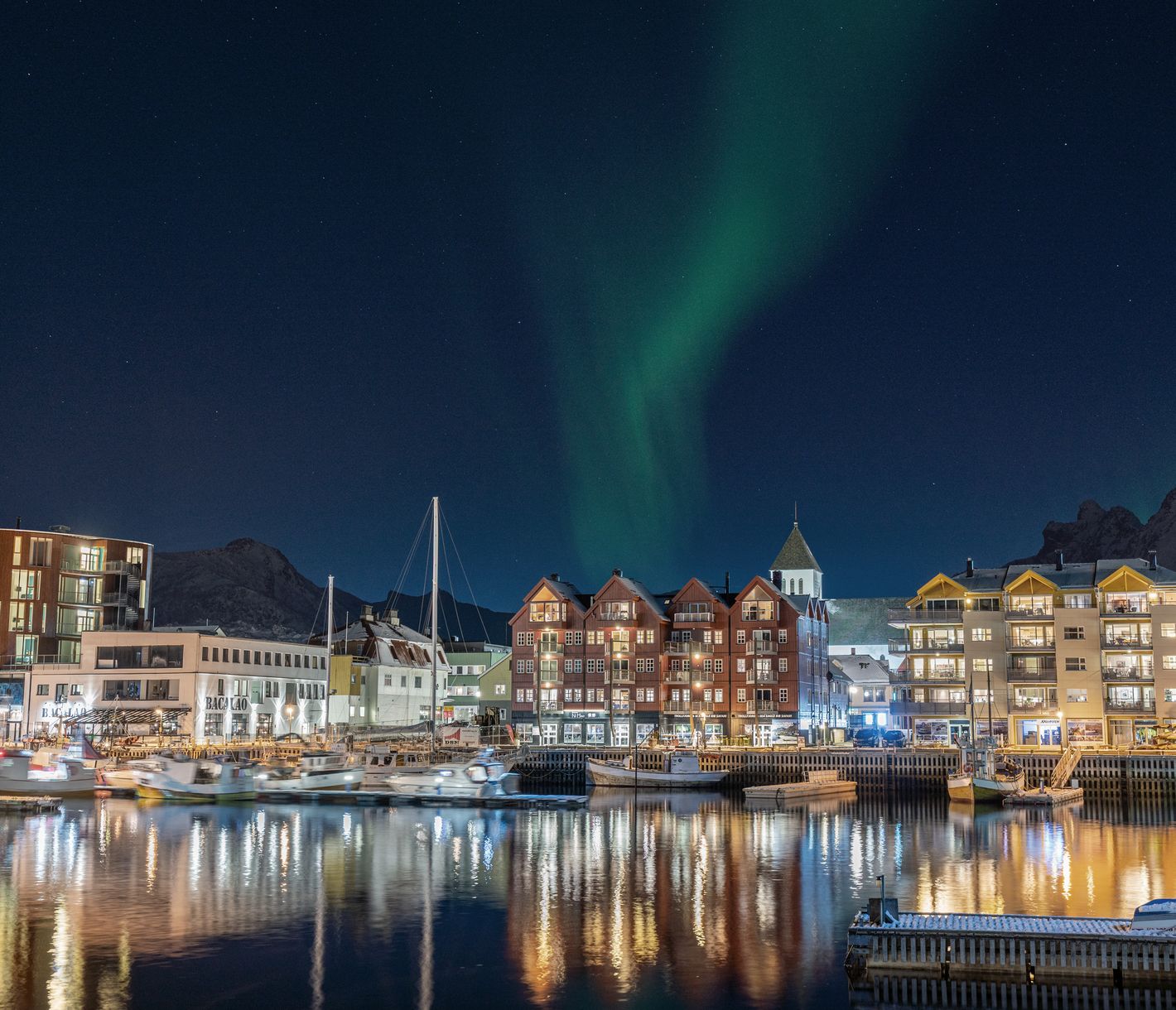 Svolvaer, der Hauptort der Lofoten