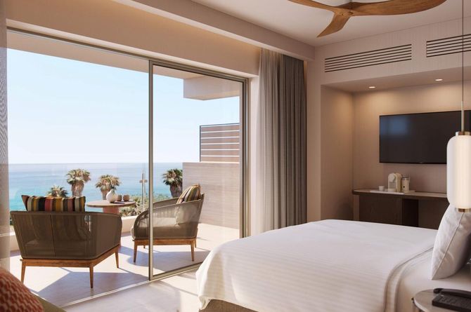 Doppelzimmer Deluxe mit frontalem Meerblick