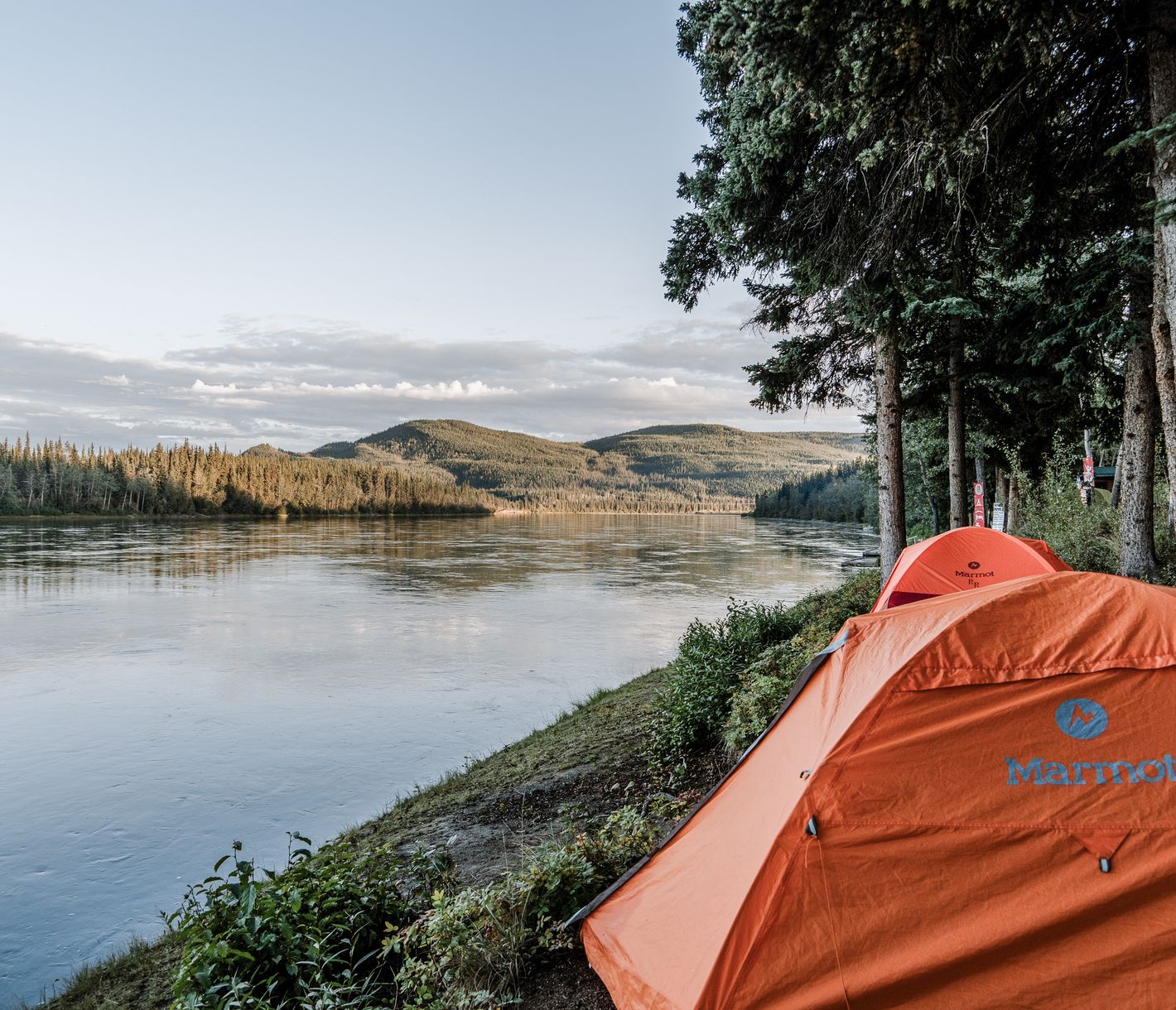 Emplacement de camping avec vue
