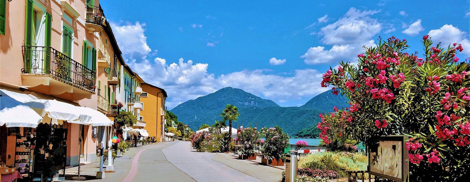 Promenade am Seeufer