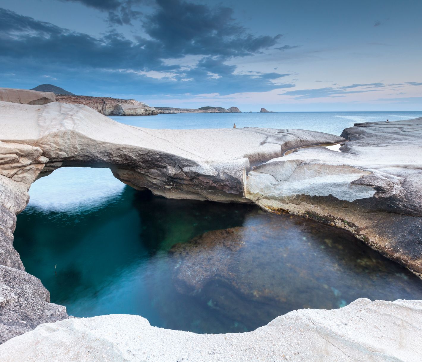 Sarakiniko-Bucht auf der Insel Milos