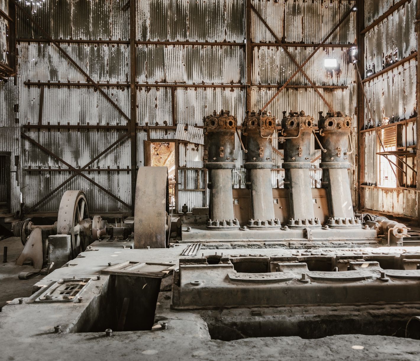 Geisterstadt in der Wüste