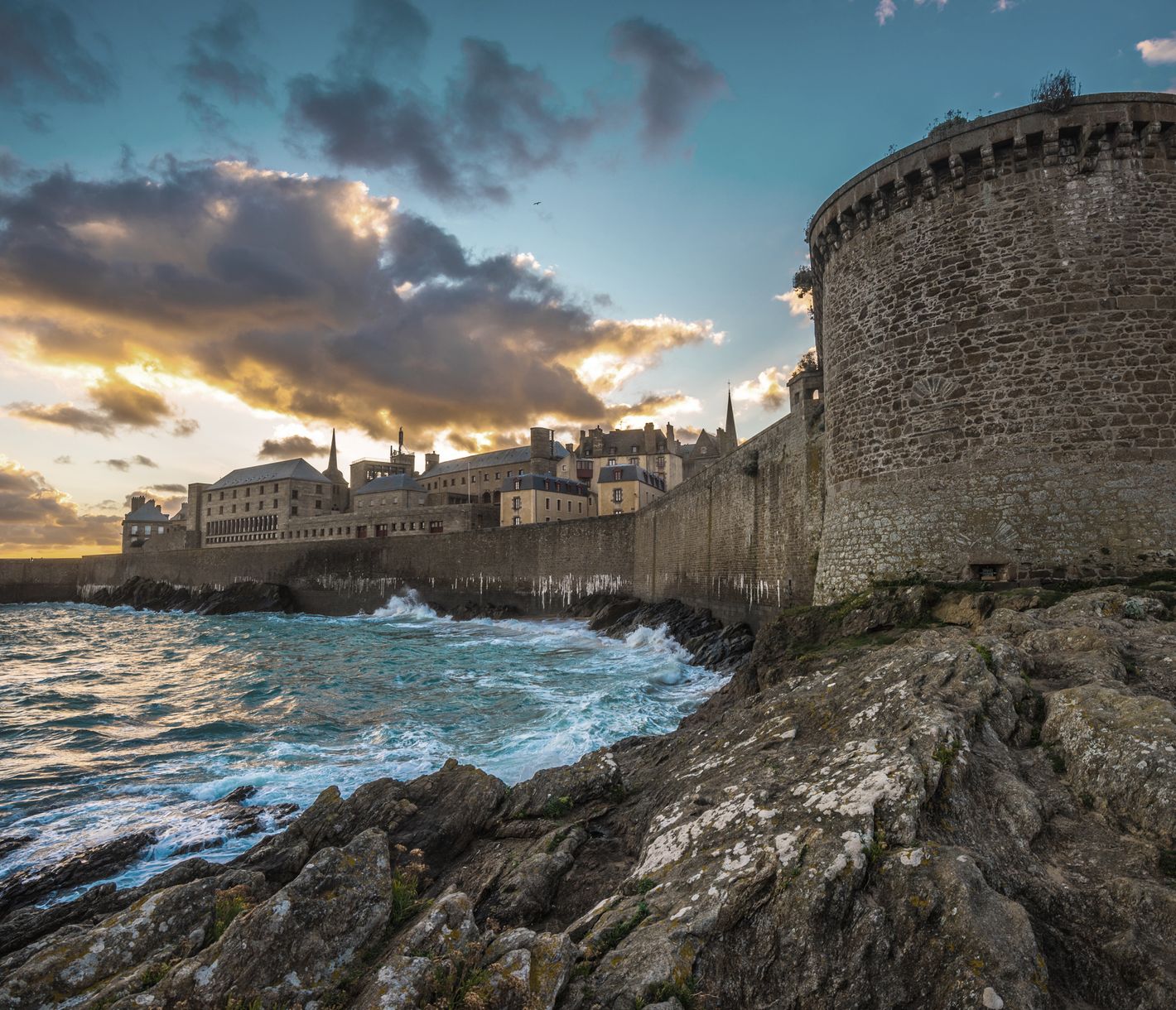 Die Burg von Saint Malo