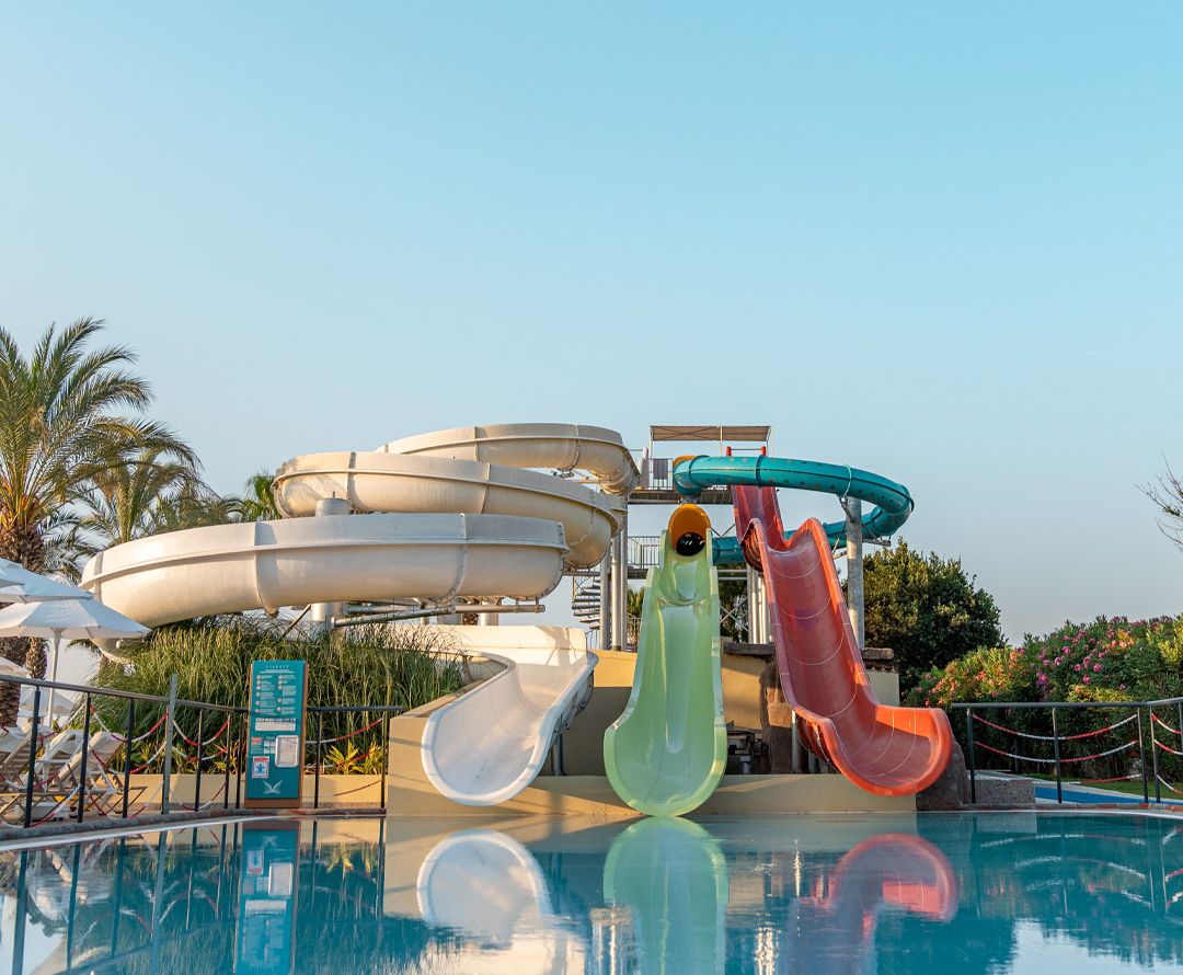 Toboggans aquatiques