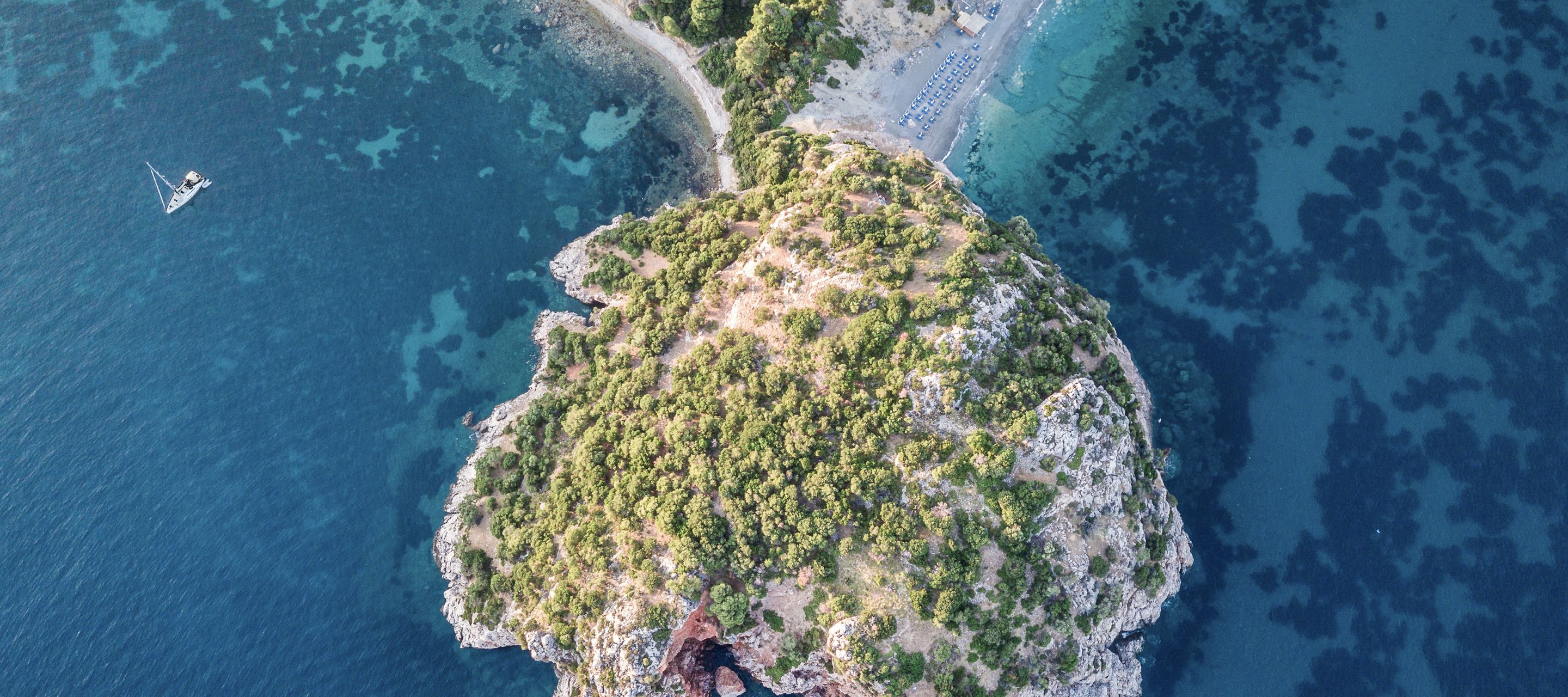 Der Stafilos-Strand auf Skopelos