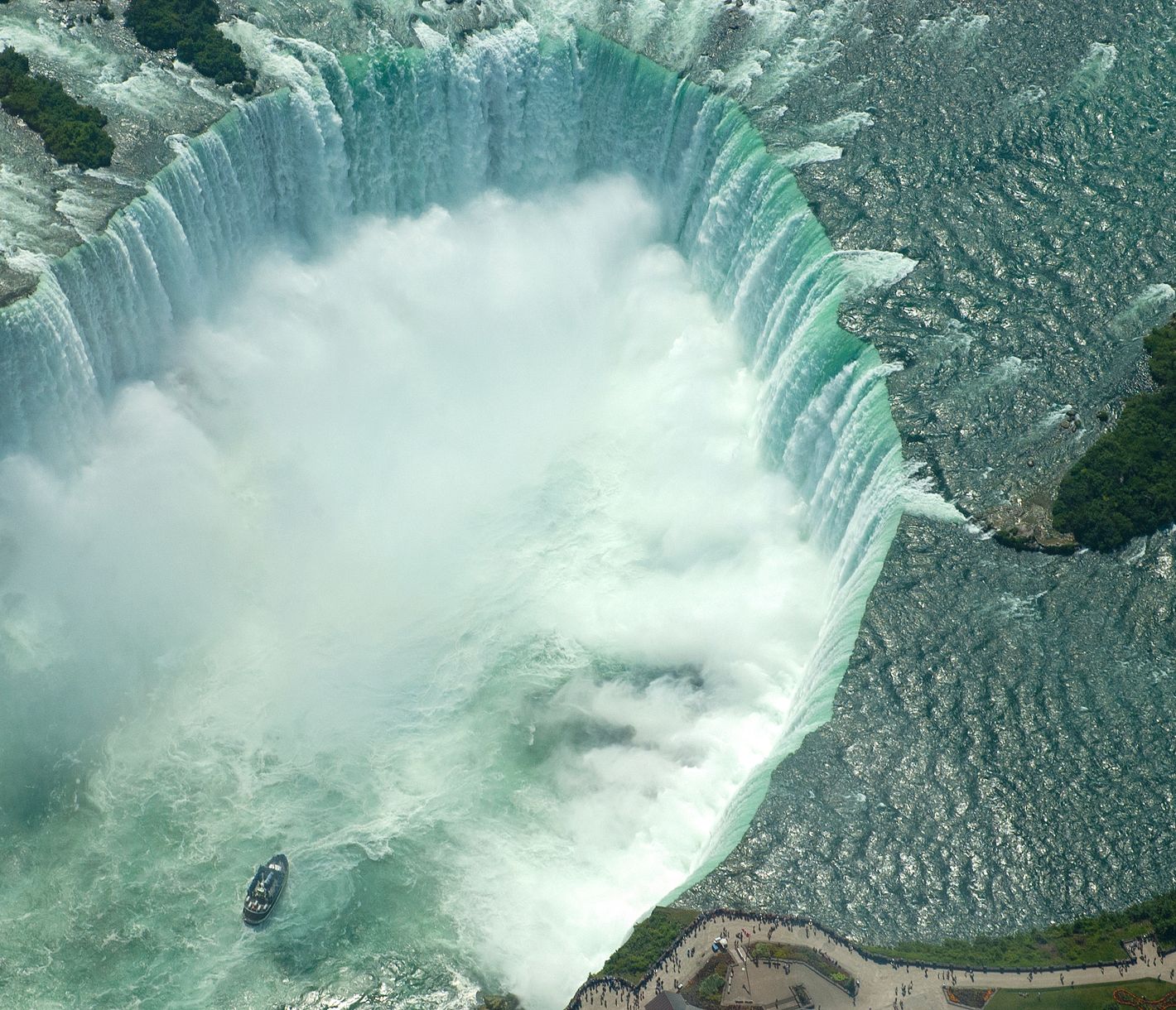 Die Niagarafälle gehören zu den spektakulärsten Naturwunder der Welt