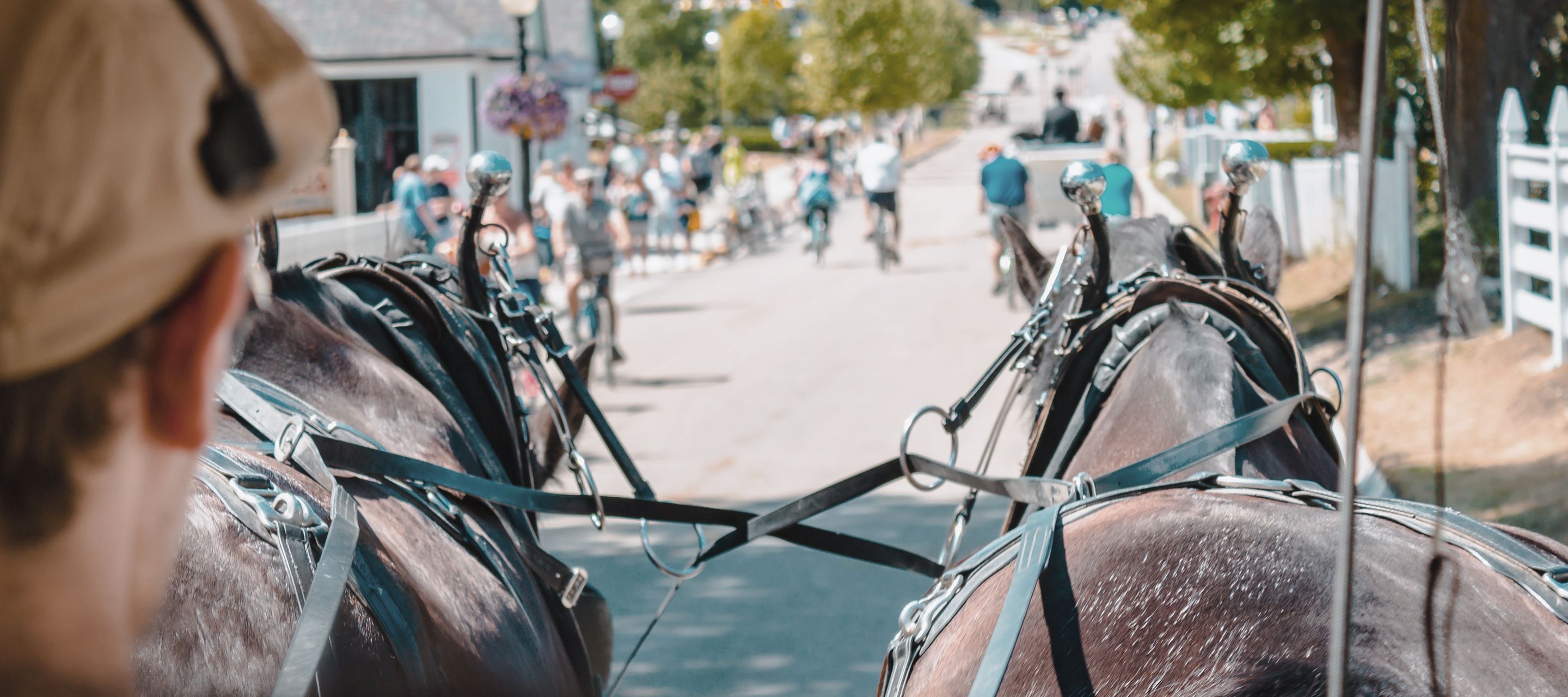 Fortbewegungsmittel auf Mackinac Island