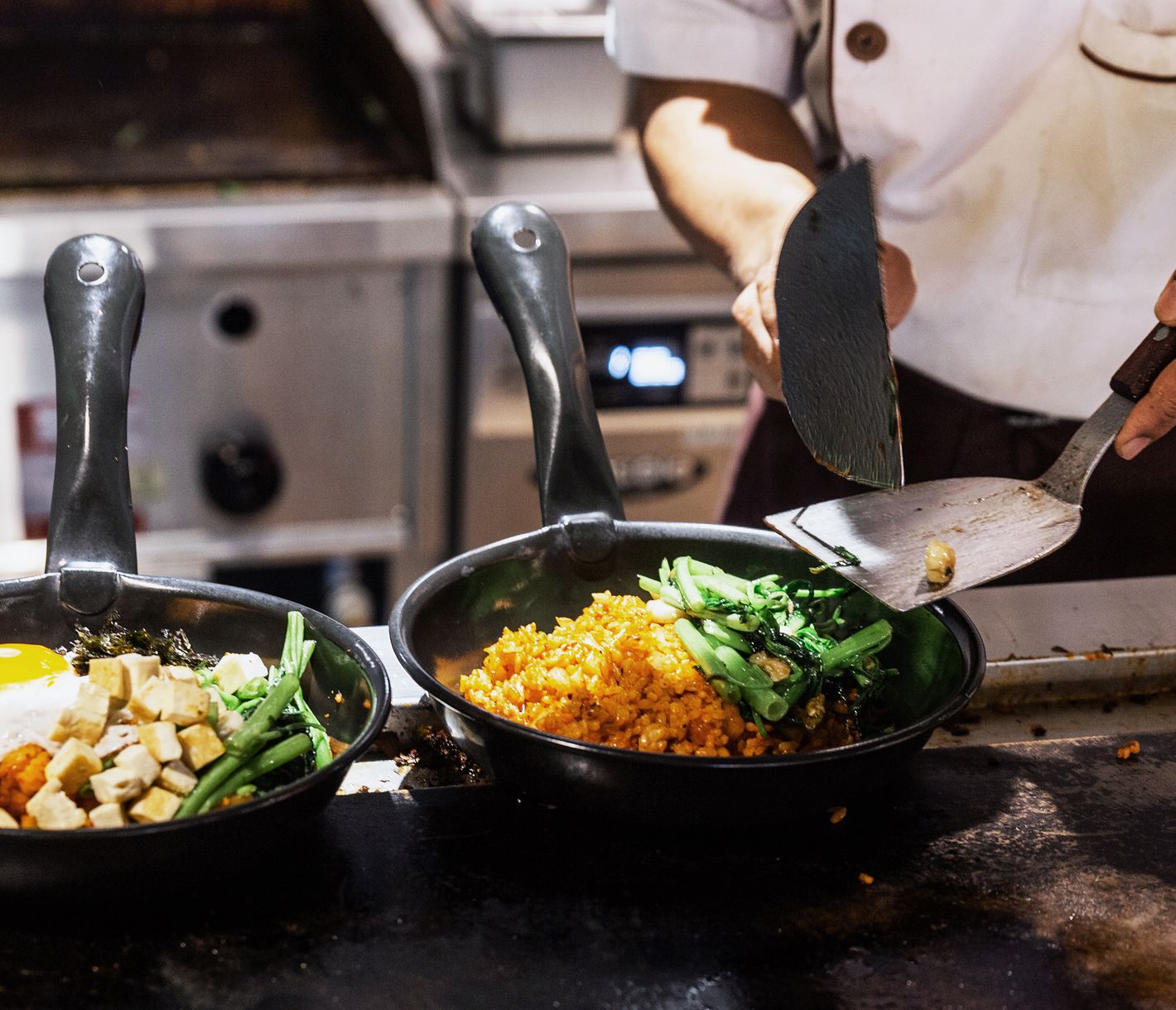 Le délicieux Bibimbab, le plat national des Coréens, est à déguster sans modération !