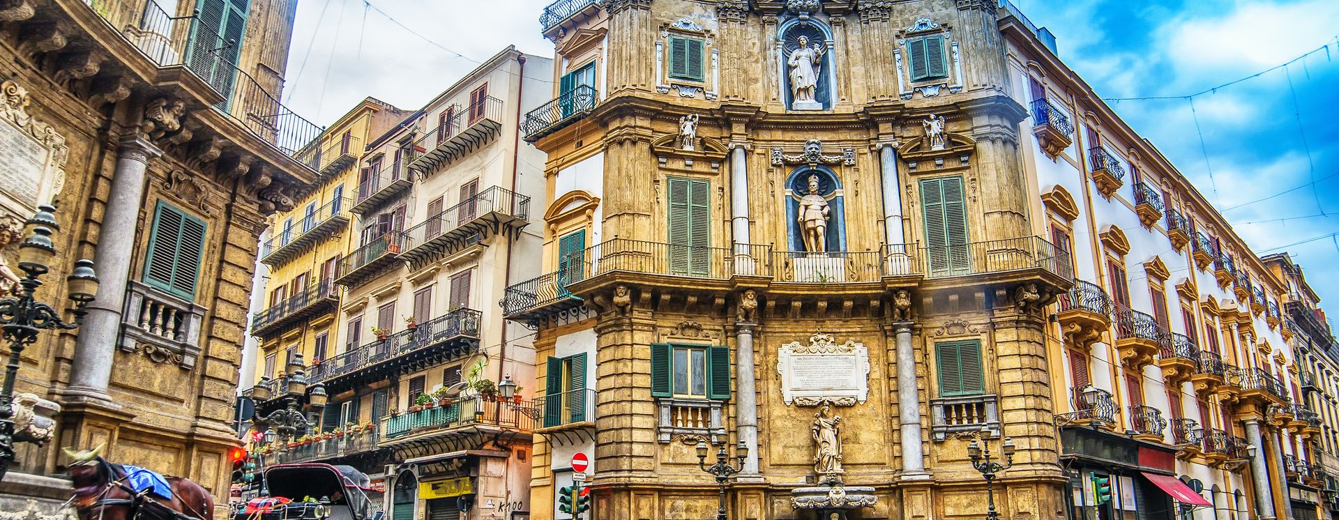 Barocker Platz in der Altstadt