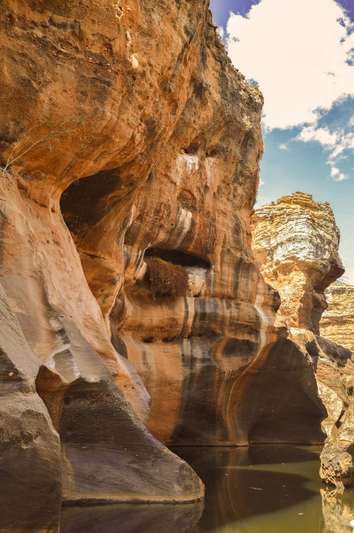 Stille in der Schlucht