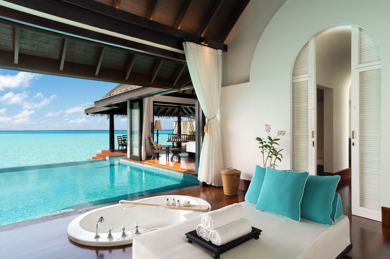 Over Water Pool Villa