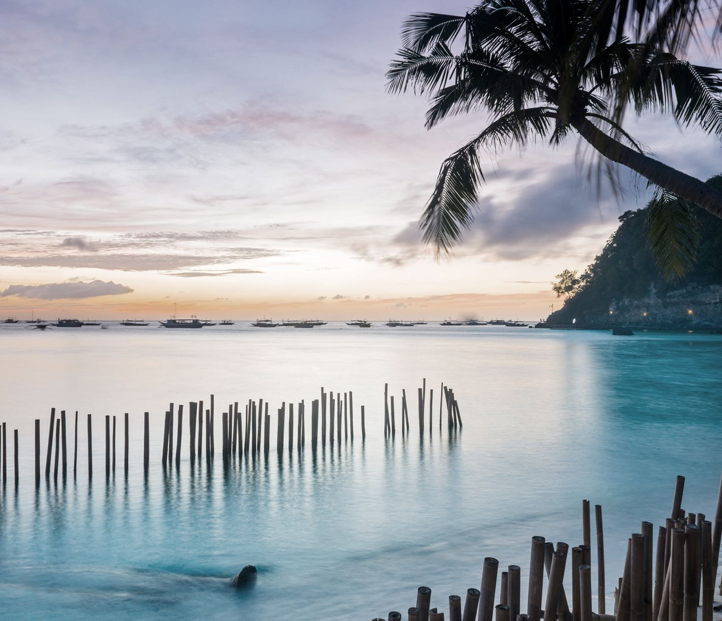 Der Diniwid-Strand gilt als einer der schönsten Spots für Sonnenuntergänge auf Boracay.