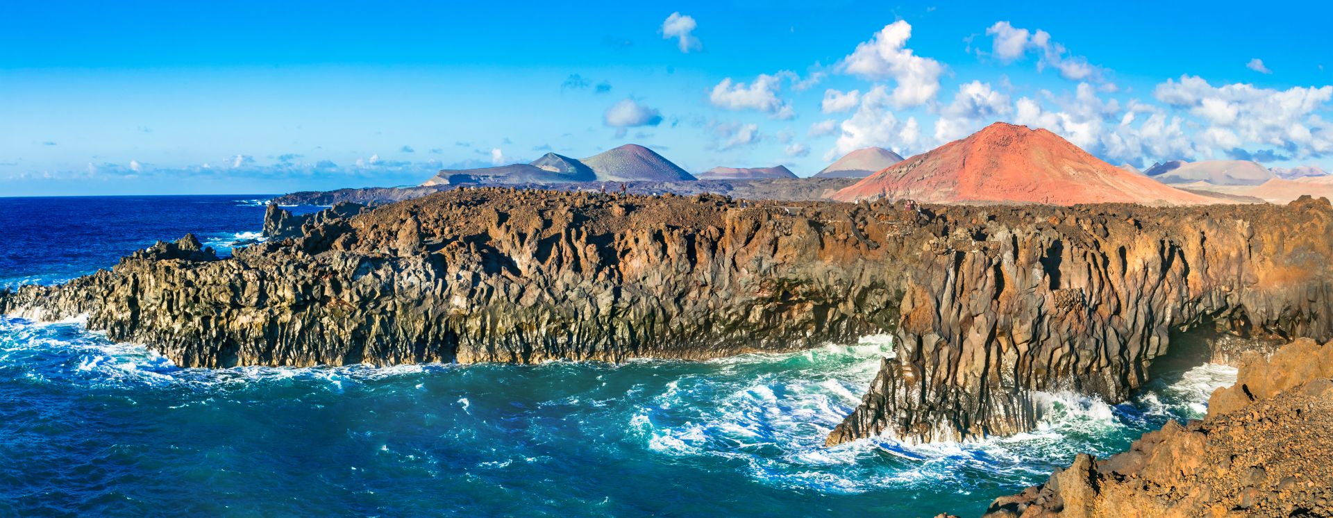 Côte rocheuse Los Hervideros sur Lanzarote