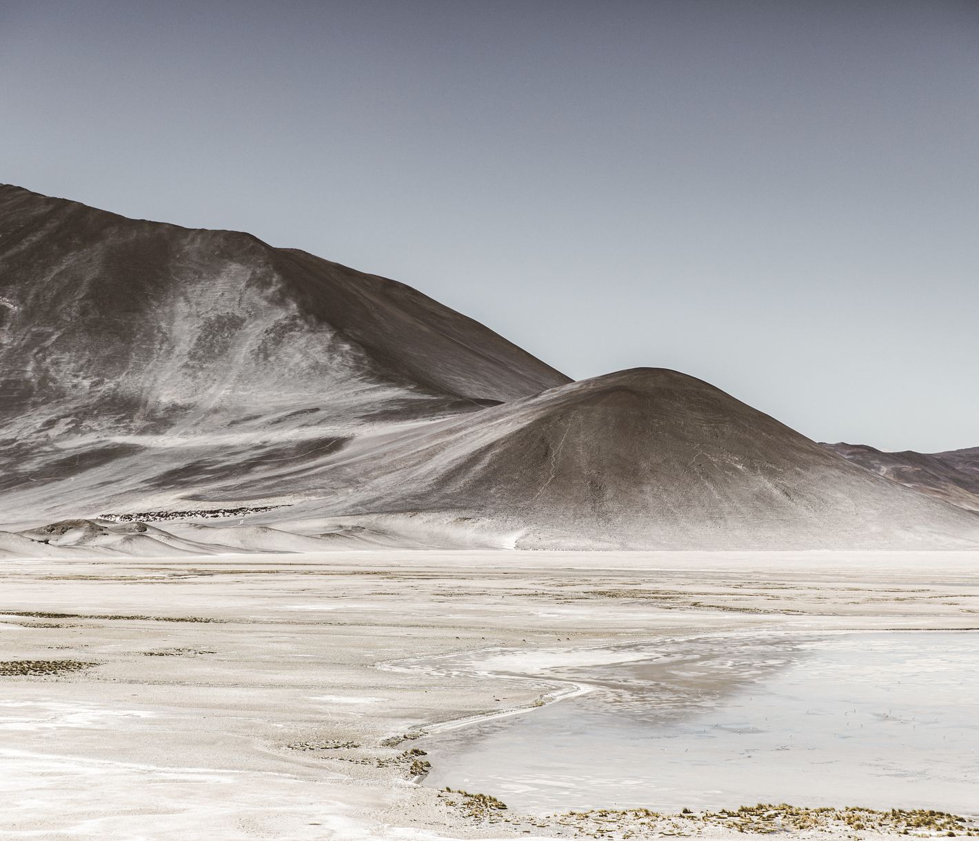 Der Salar der Atacama - Salzwüste soweit das Auge reicht