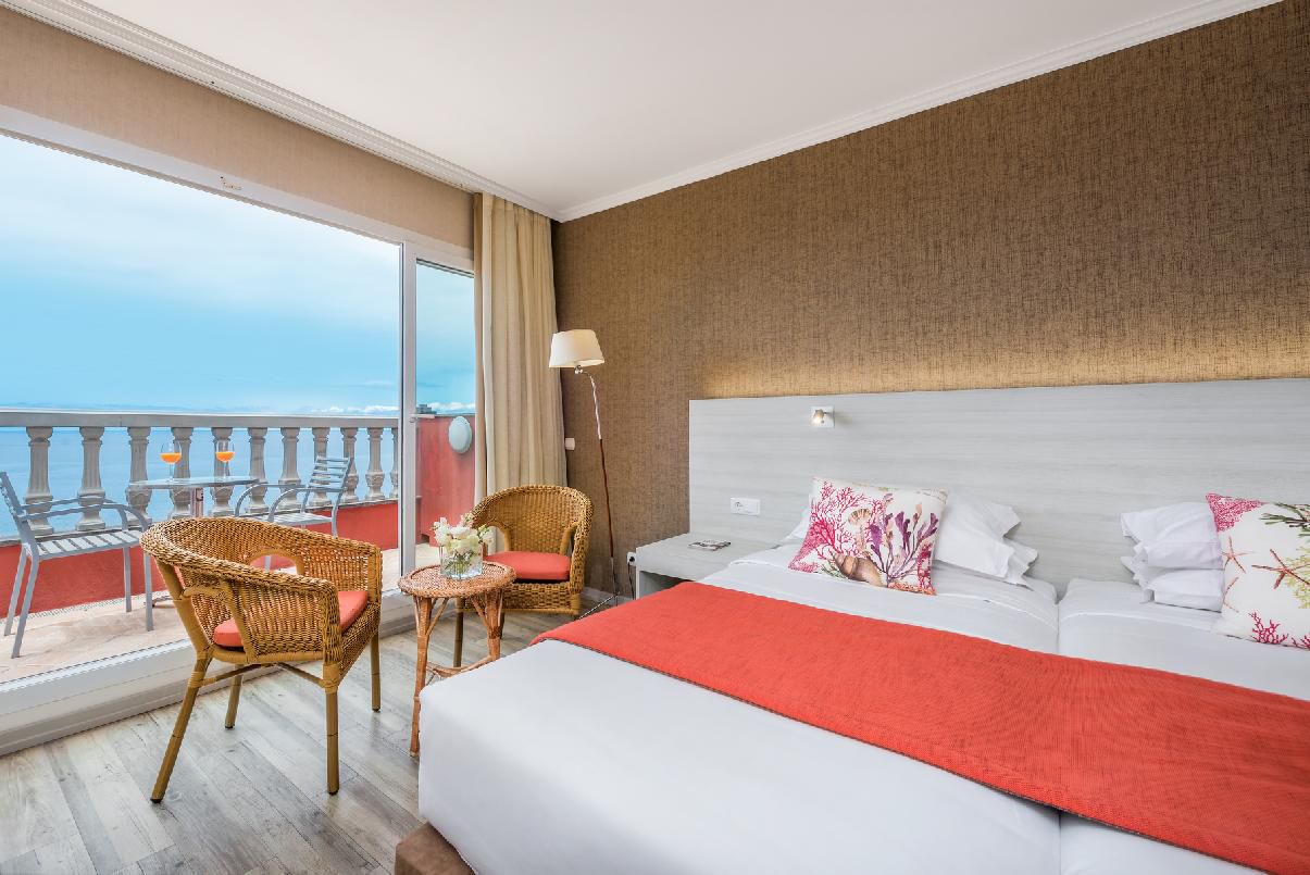 Chambre double vue mer