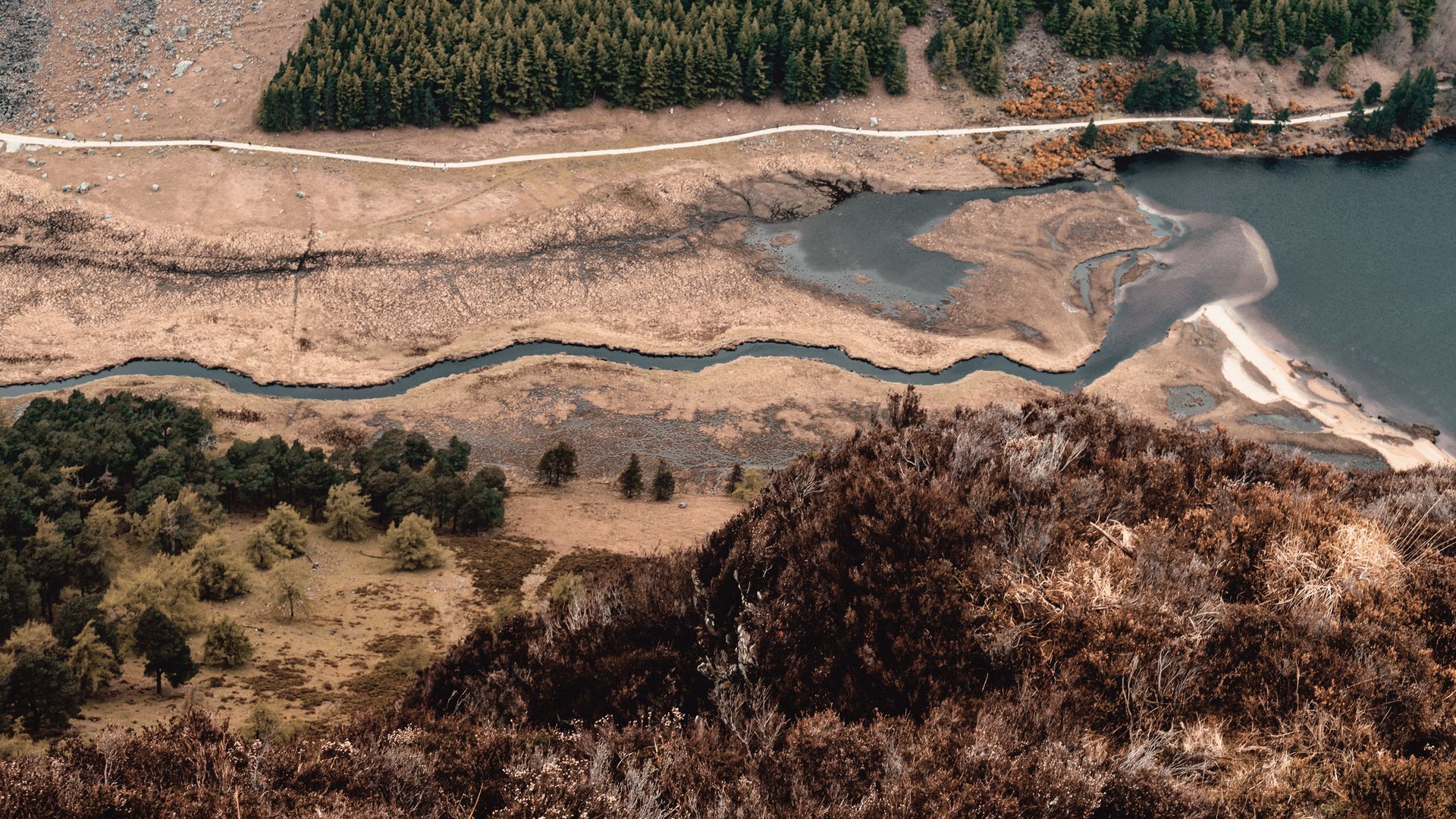 Durch Gletscher geformt