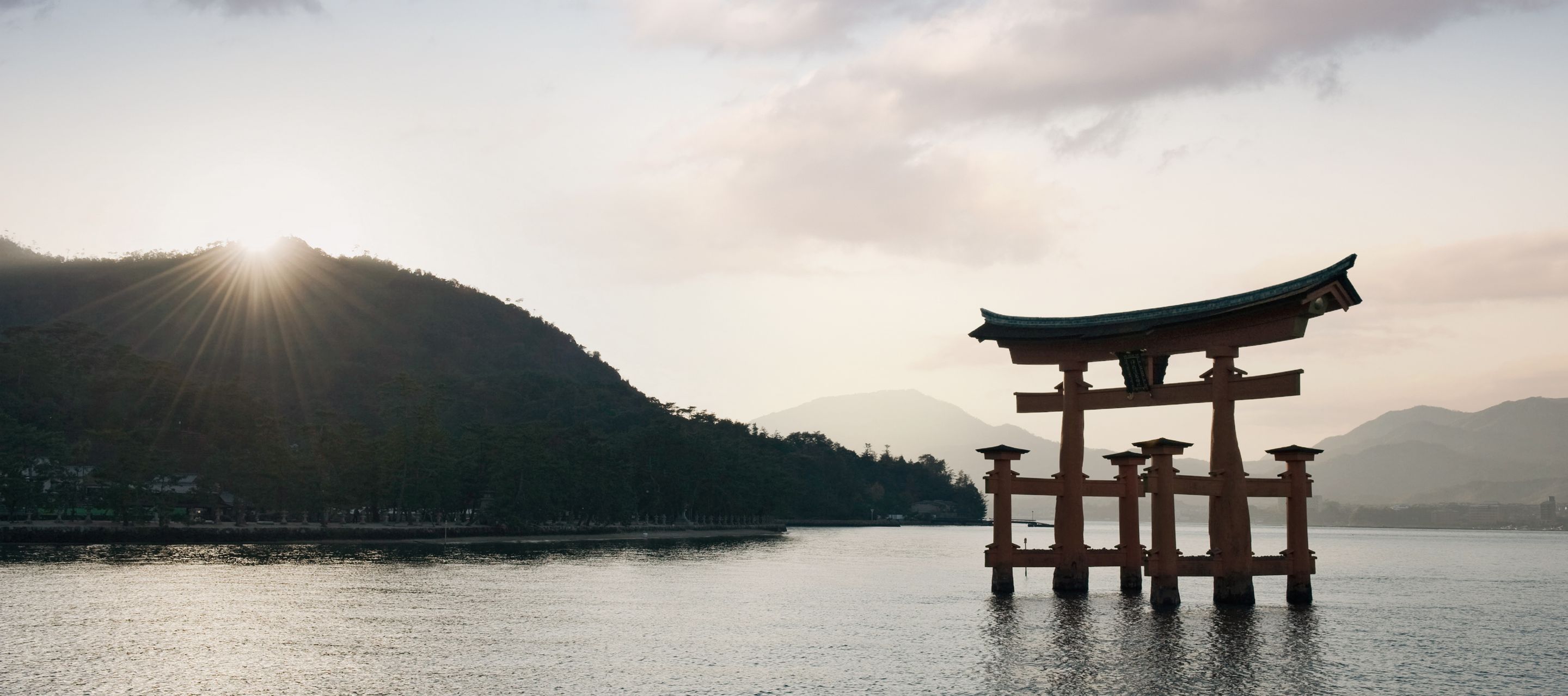 Das architektonische Wahrzeichen von Japan