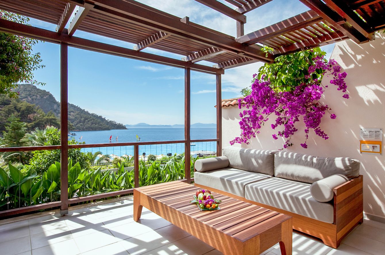Chambre double avec terrasse