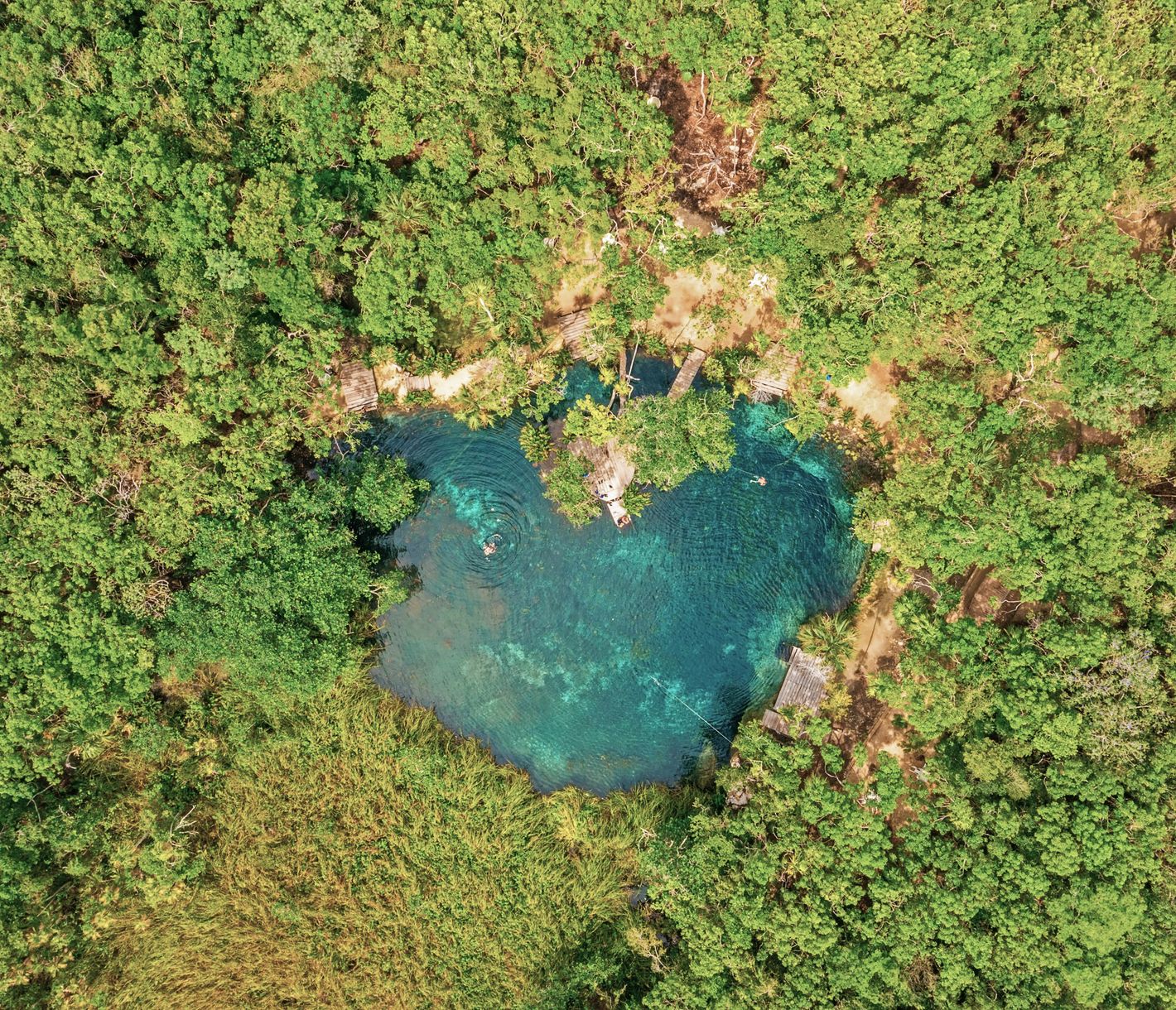 Heiliges Wasser der Maya