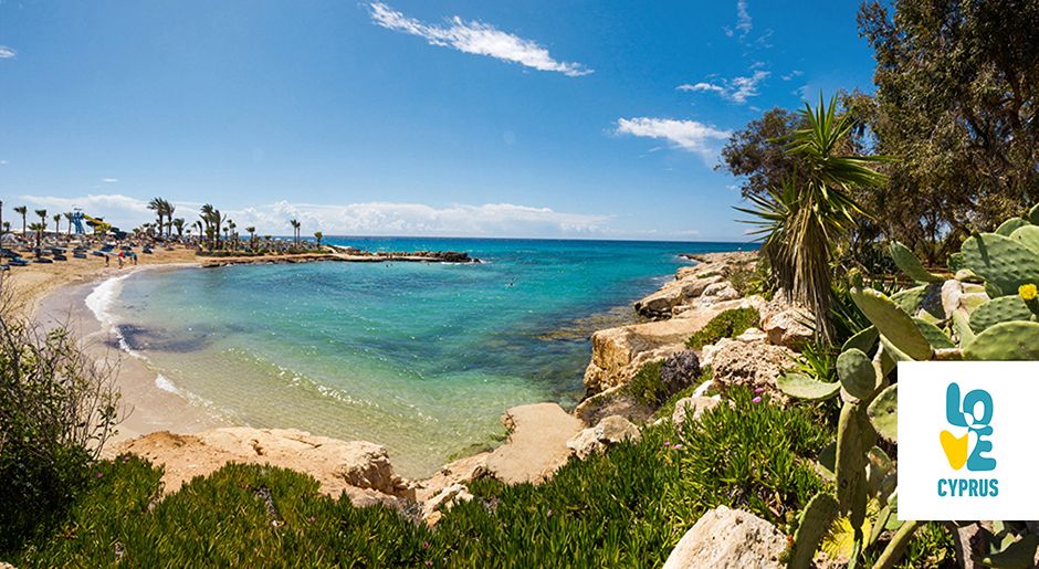 Petite baie à Nissi Beach à Ayia Napa