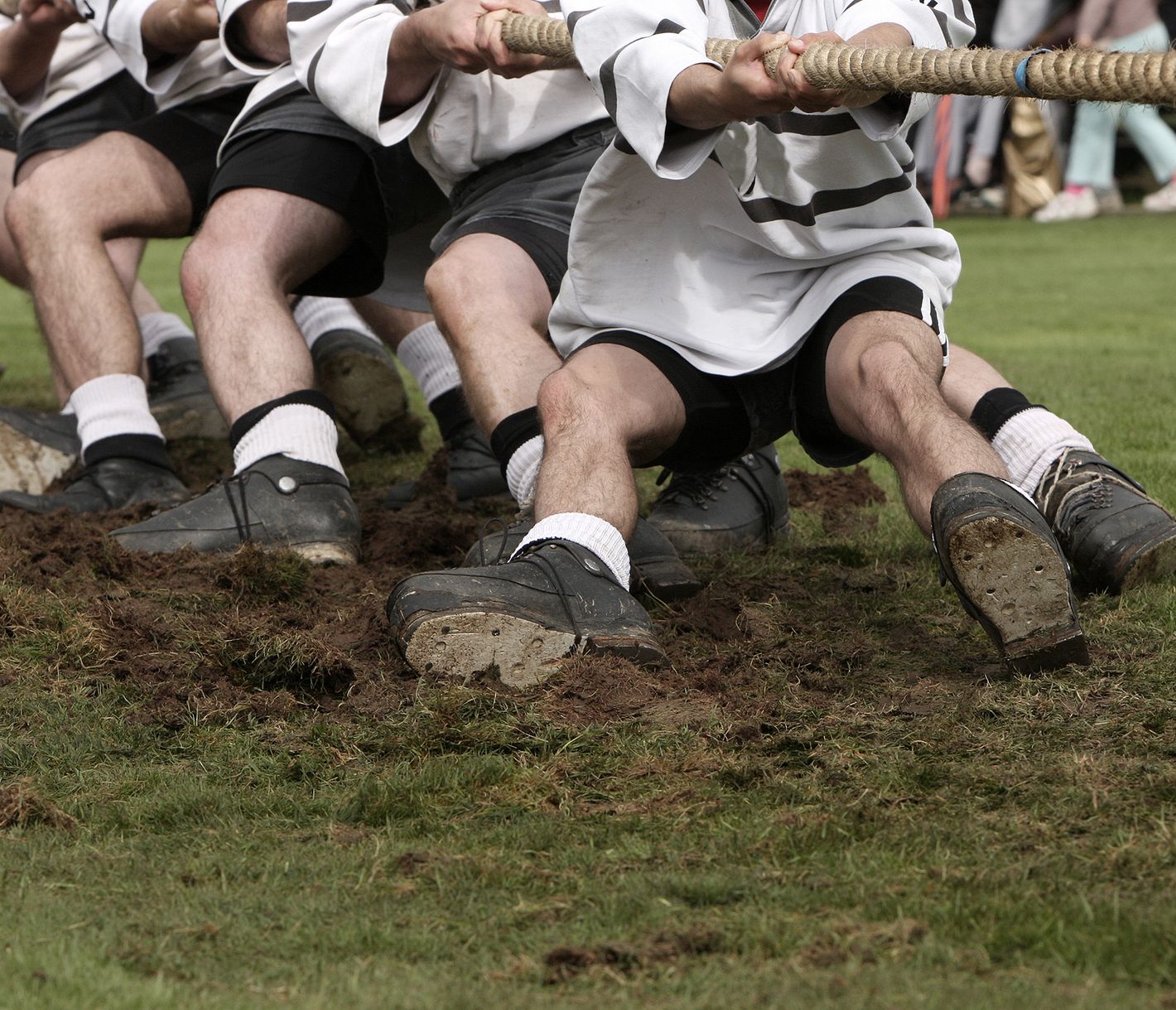 Wenn Baustämme durch die Luft fliegen?
