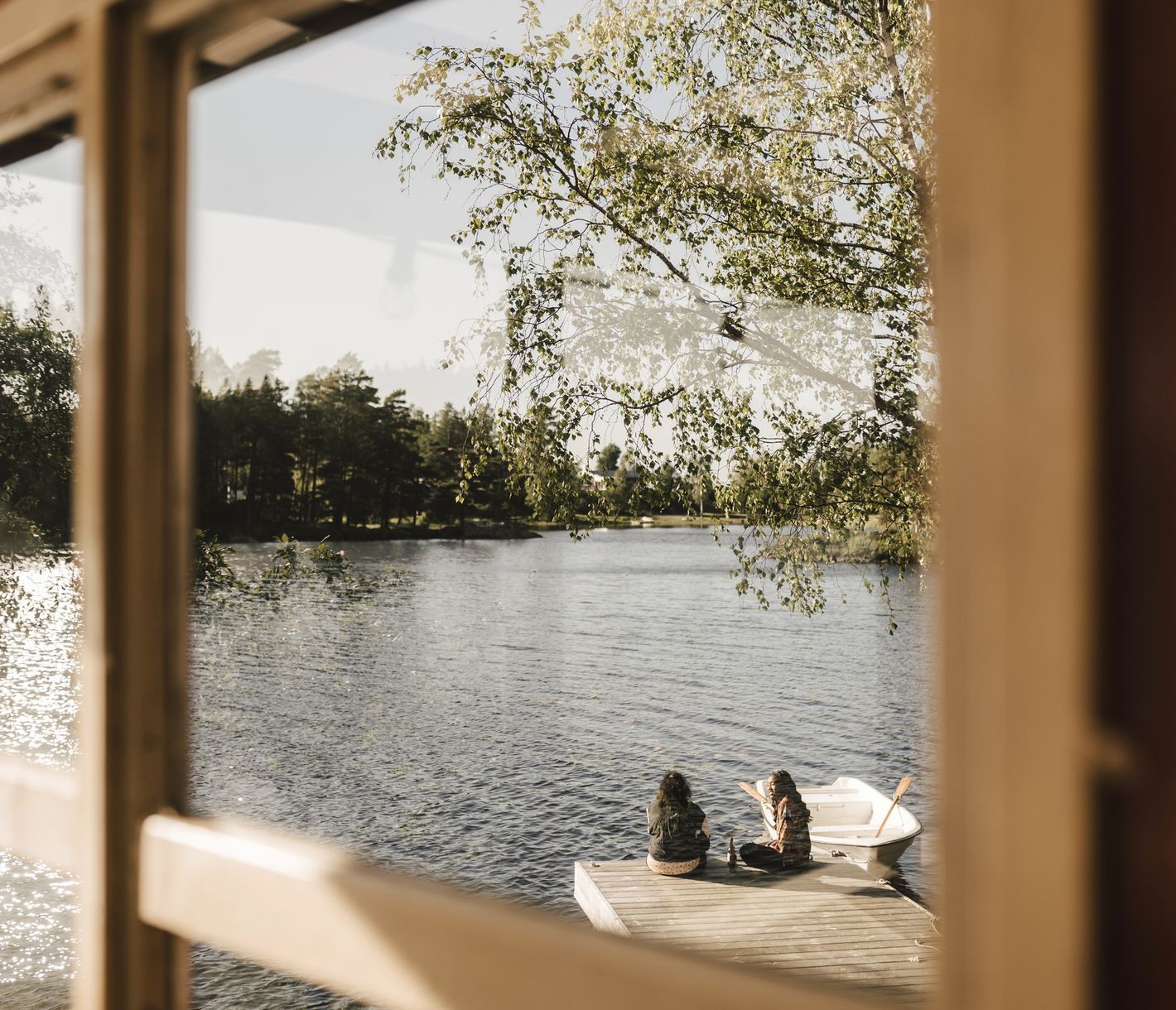 Den Blick auf das Wasser