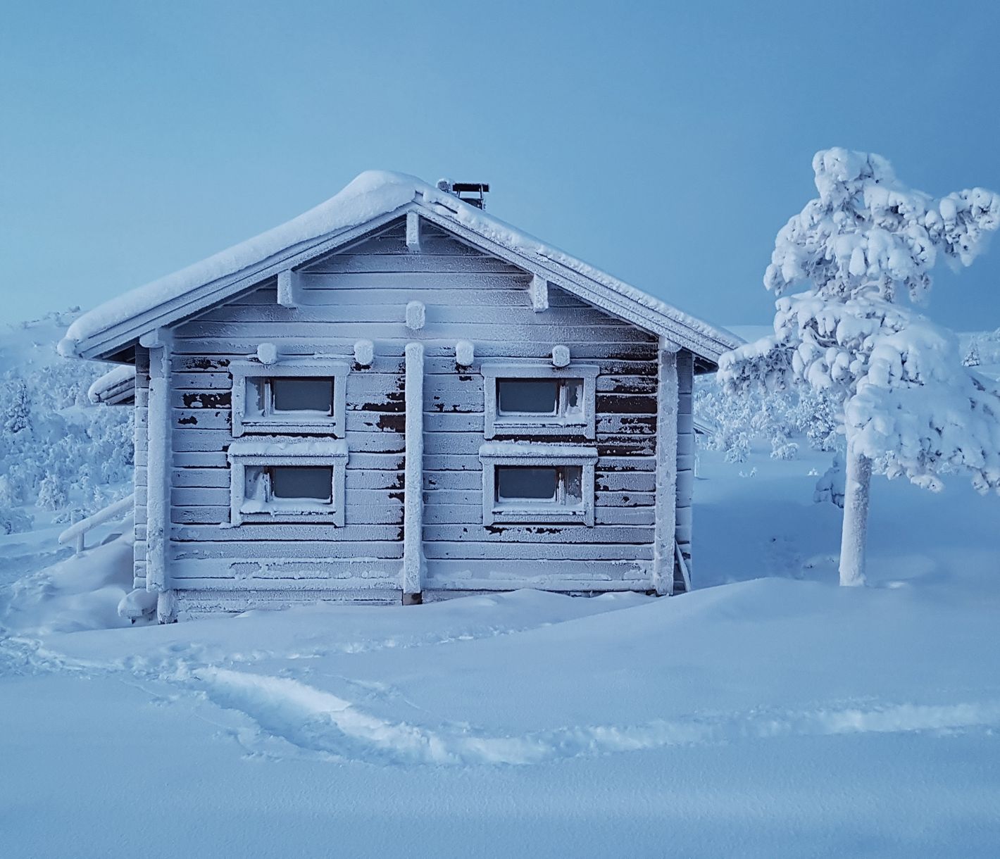 Ein Lichtphänomen, das nur an Winternachmittagen erscheint.
