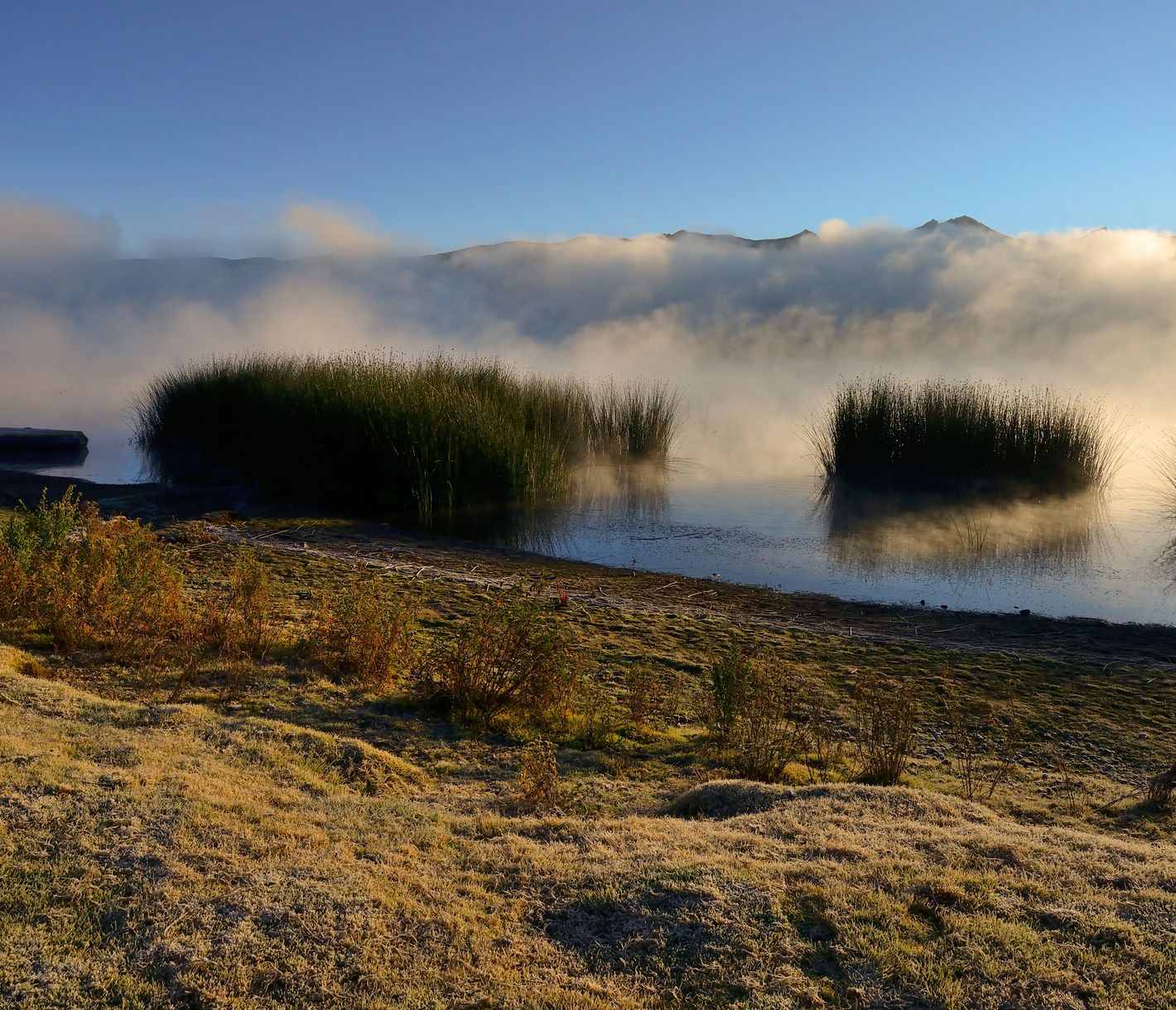 Wenn der Tag mit Yoga auf dem See startet.