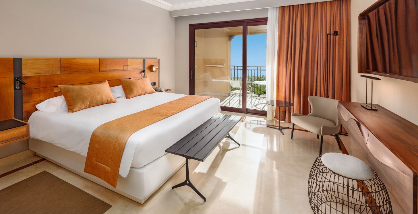 Chambre double Deluxe vue piscine ou parc