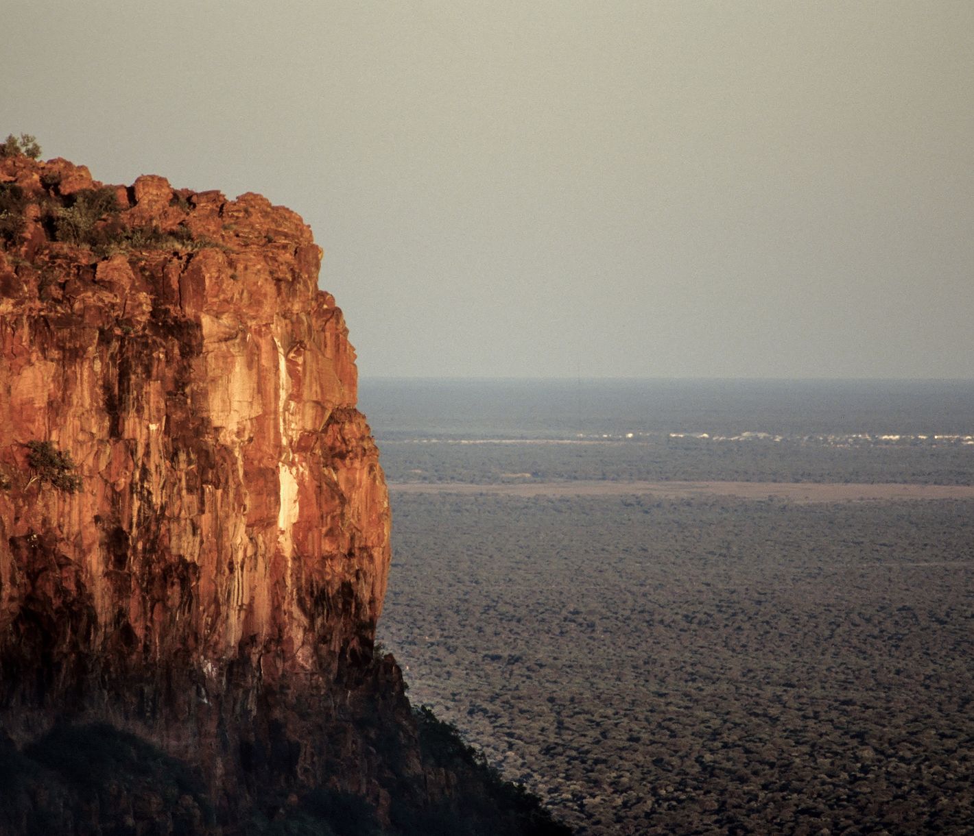 Waterberg-Panorama bei Sonnenuntergang