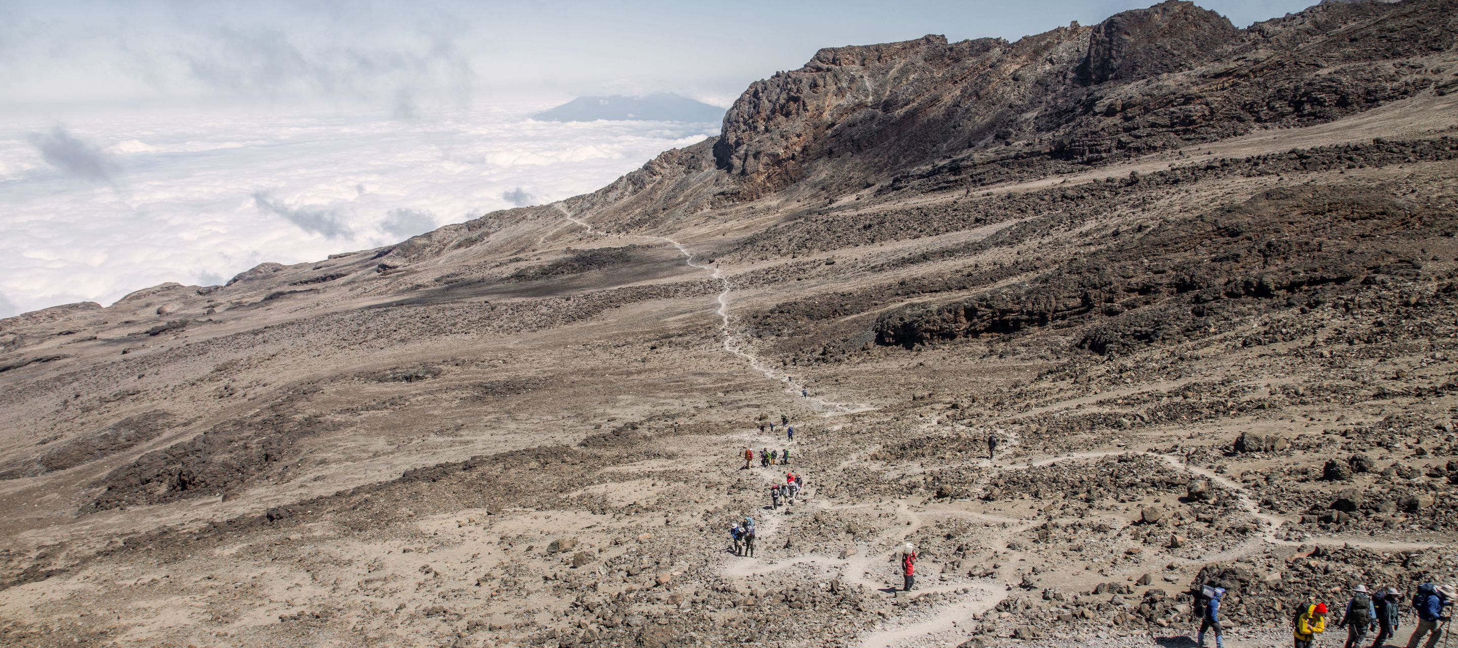 Vous entamez la descente à destination de Mweka Gate.