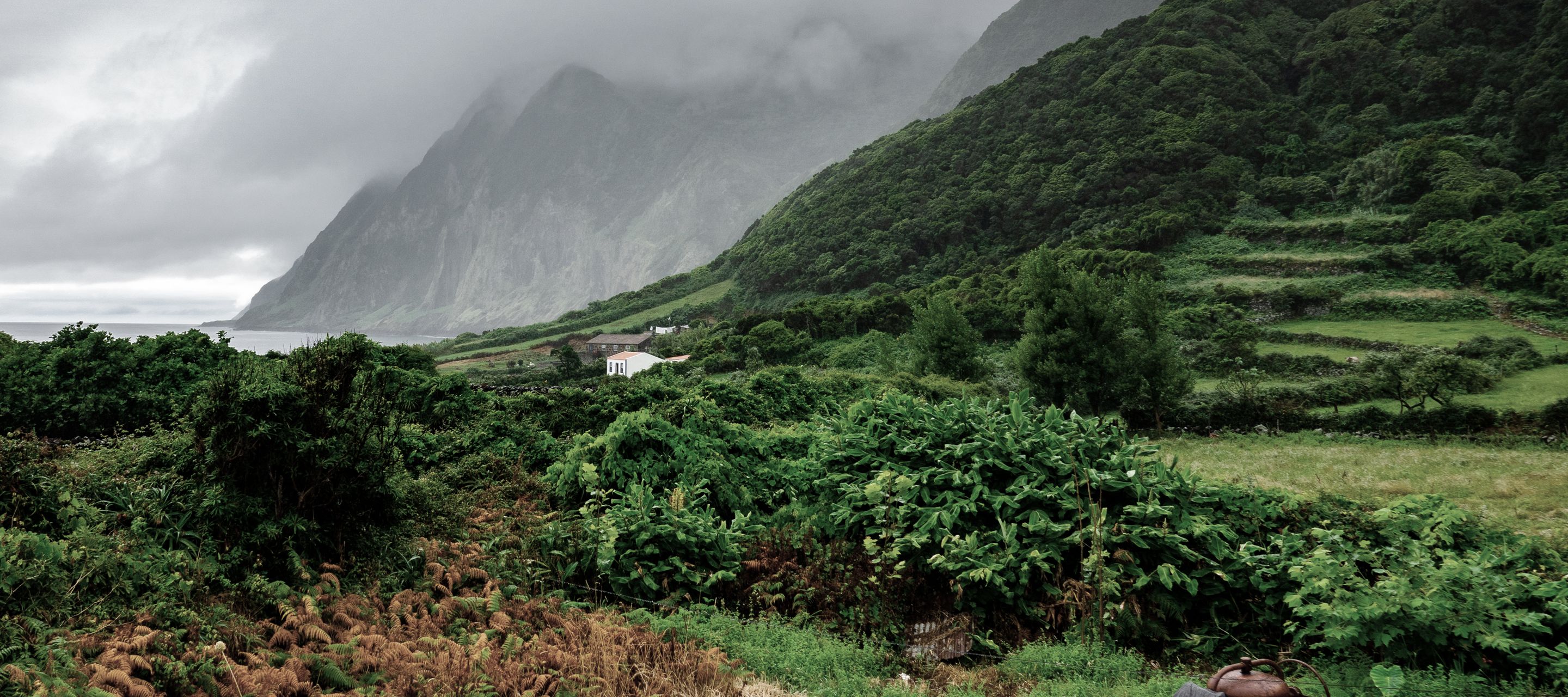 Steile Klippen auf São Jorge