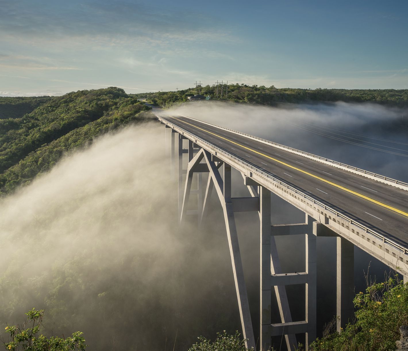 Die höchste Brücke Kubas