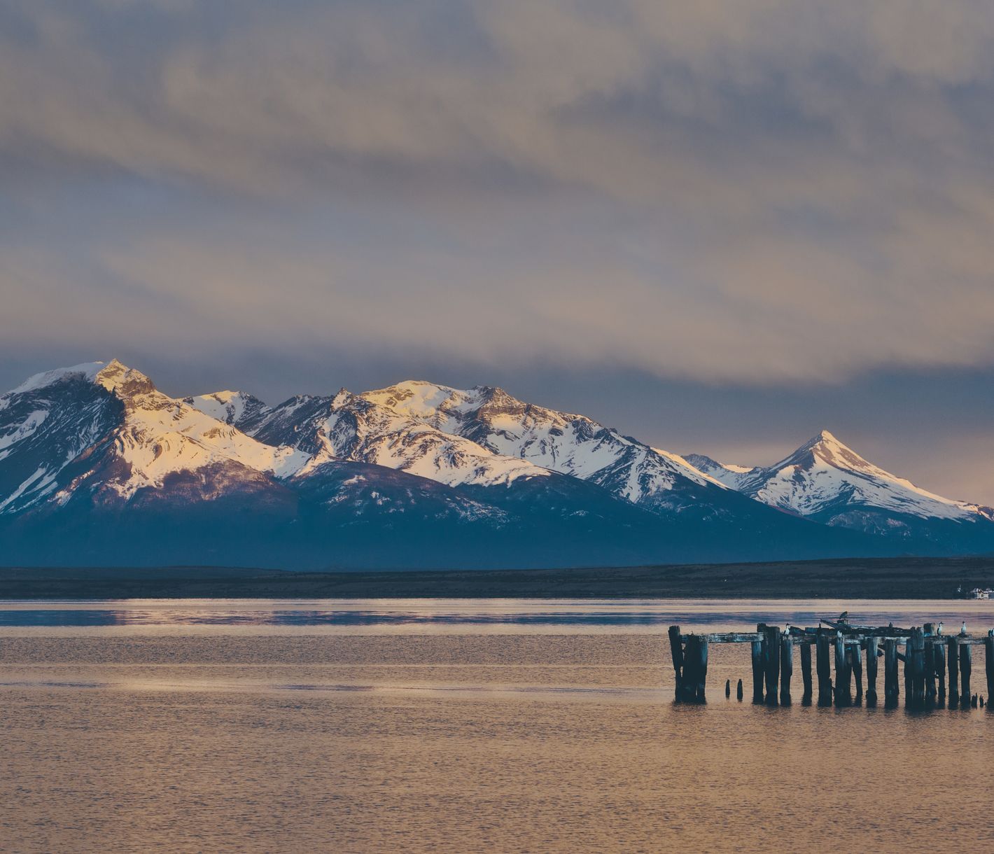 Am Pier von Puerto Natales