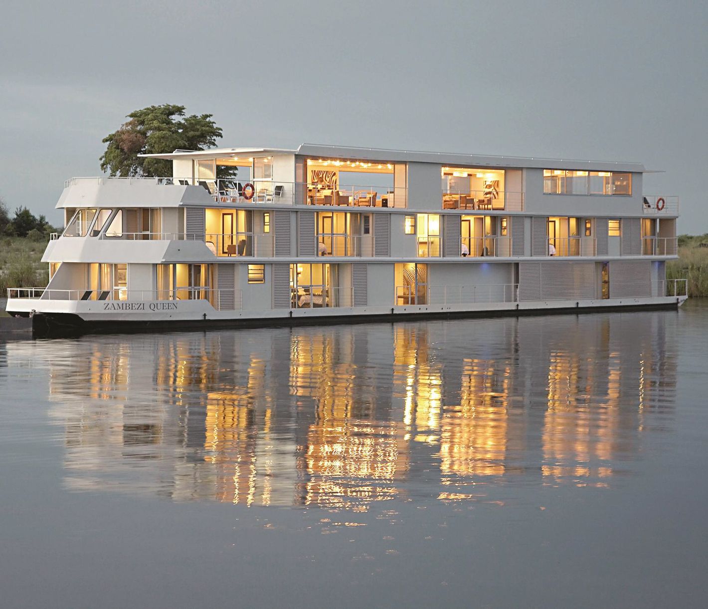 Bootsfahrt auf dem Chobe-Fluss, ein luxuriöser Abschluss