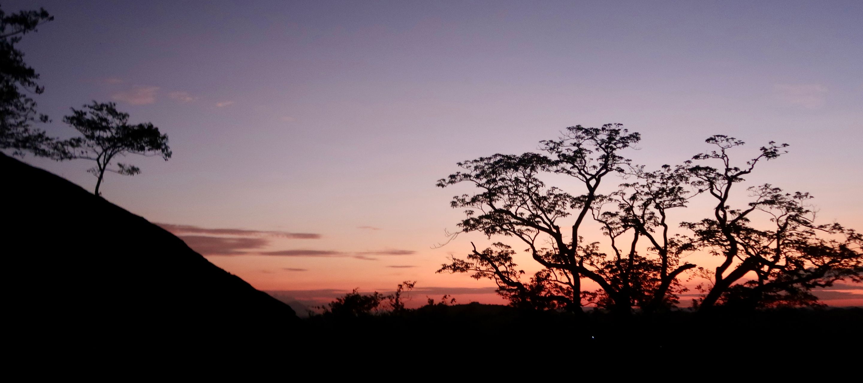 Sonnenuntergang Sigiriya