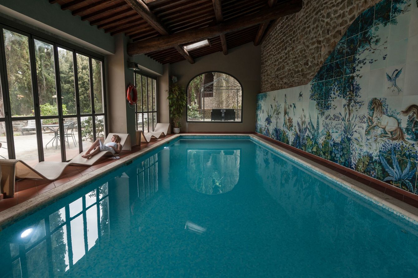 Piscine couverte