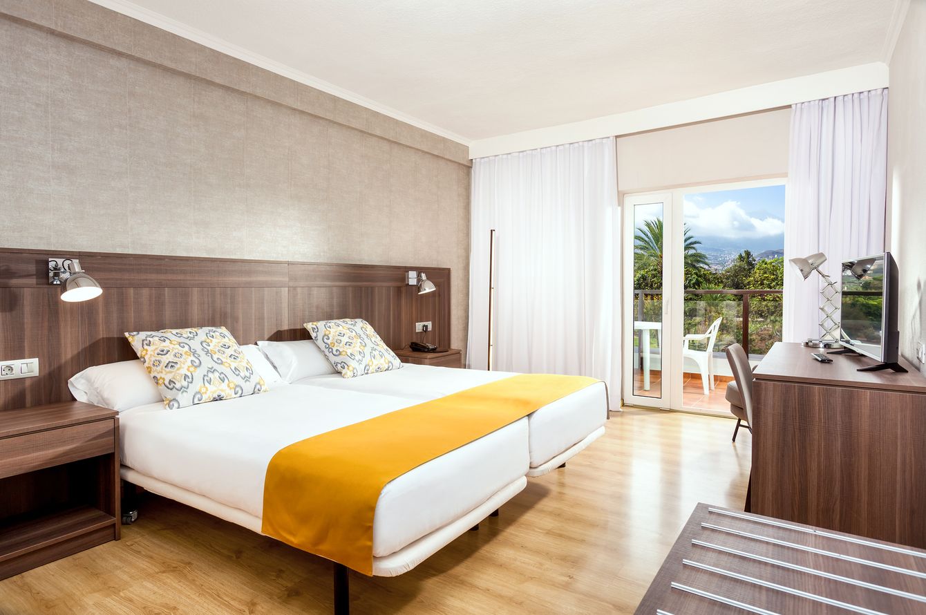 Doppelzimmer Blick auf den Teide