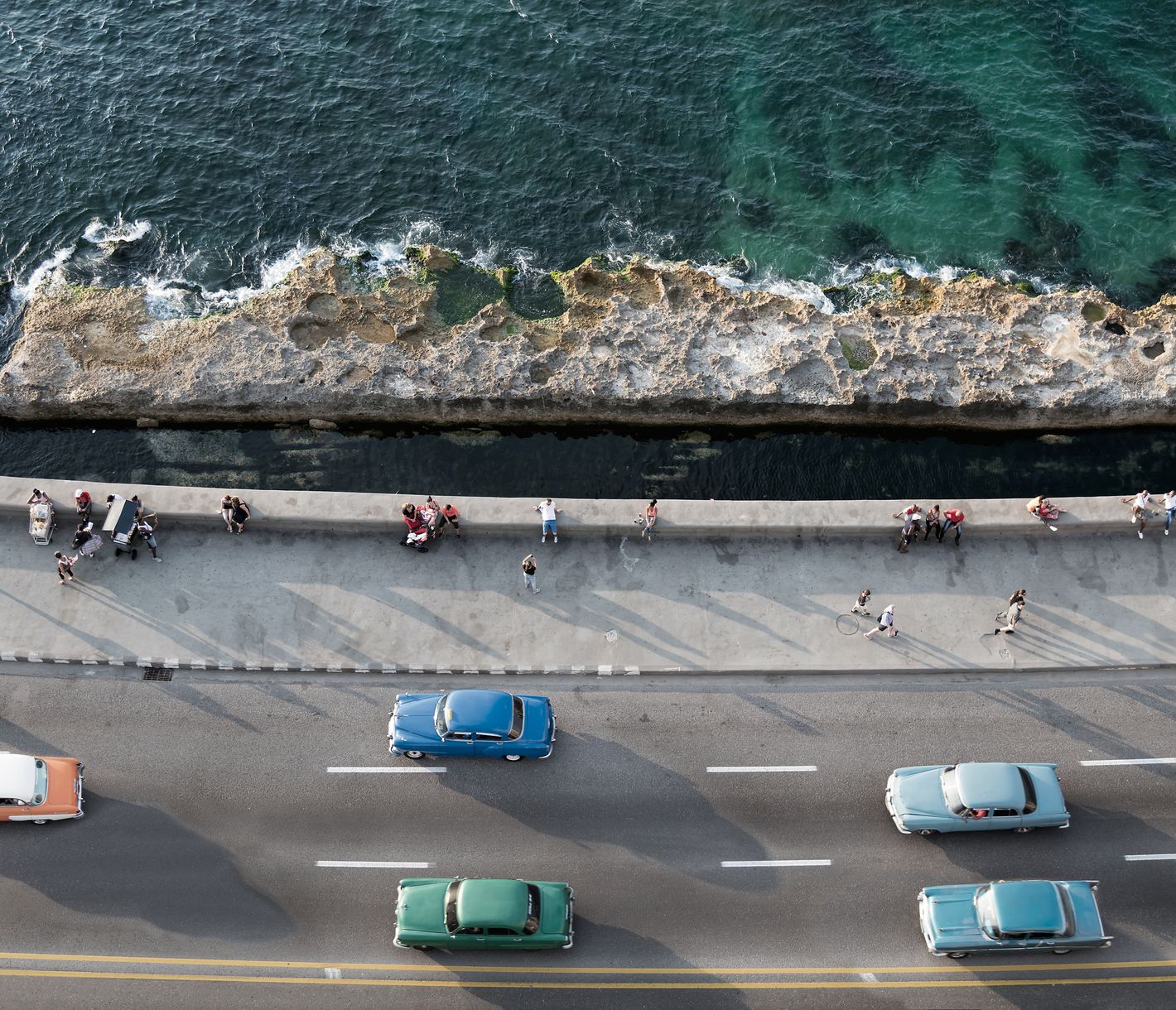 Da, wo sich am Wochenende die Einheimischen treffen.